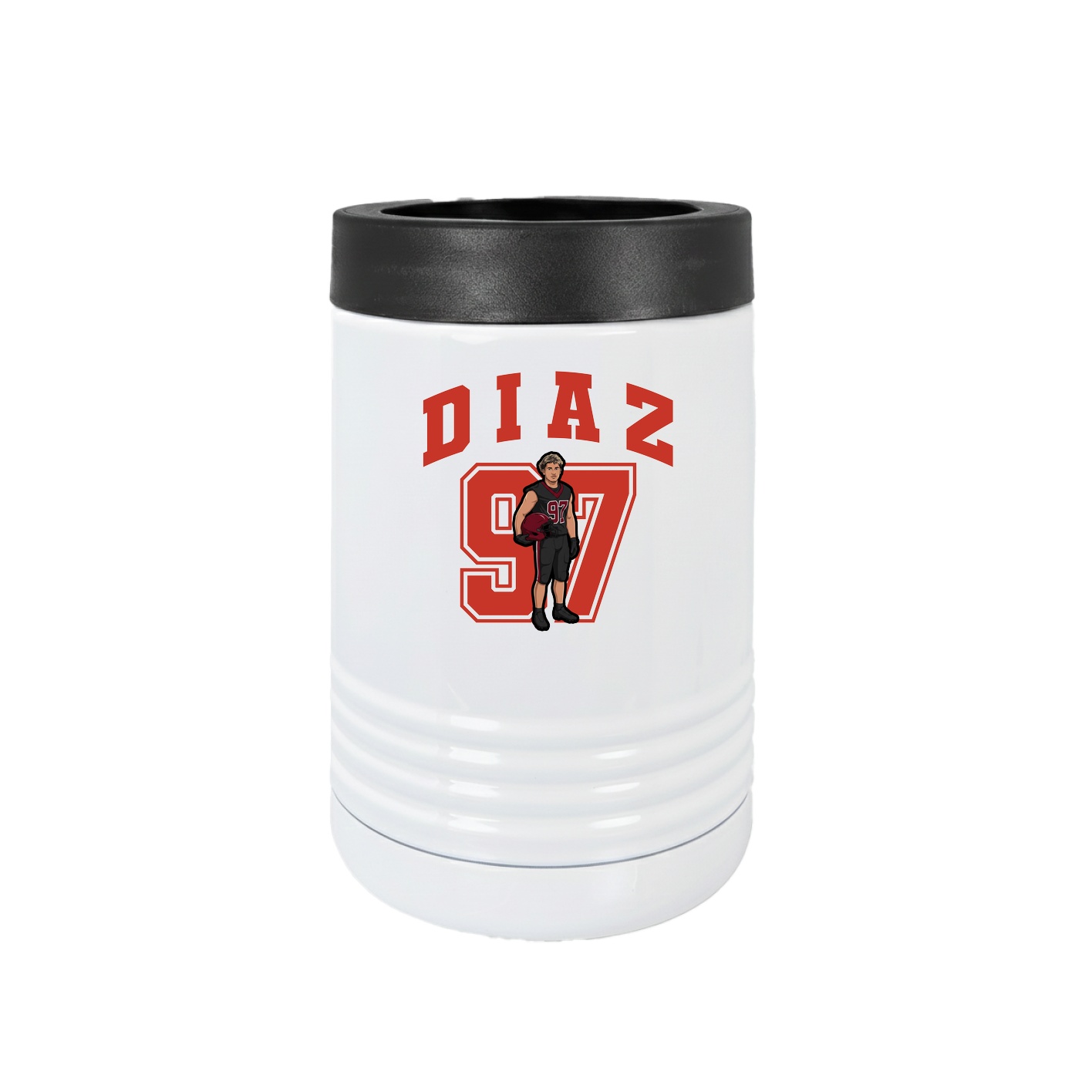 Beverage Holder — Number in White