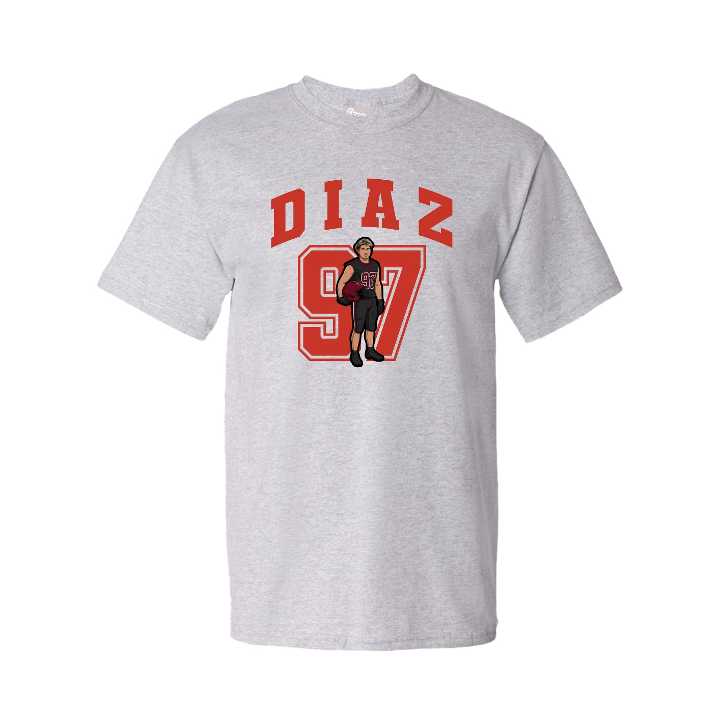 Tee — Number in Grey