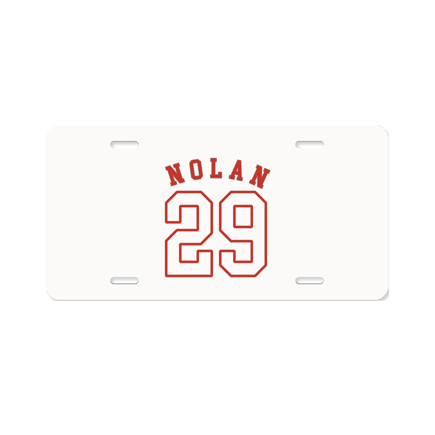 License Plate — Shirsey Arch in Classic