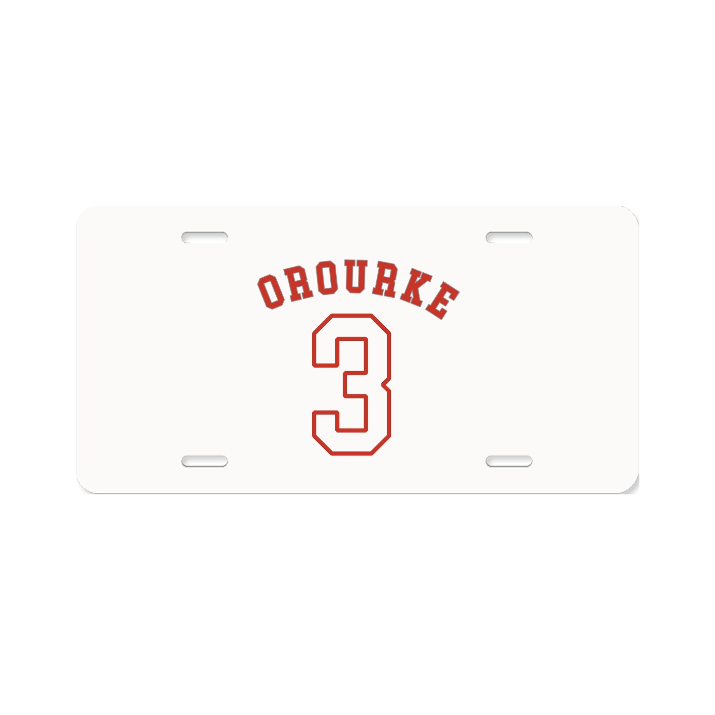 License Plate — Shirsey Arch in Classic