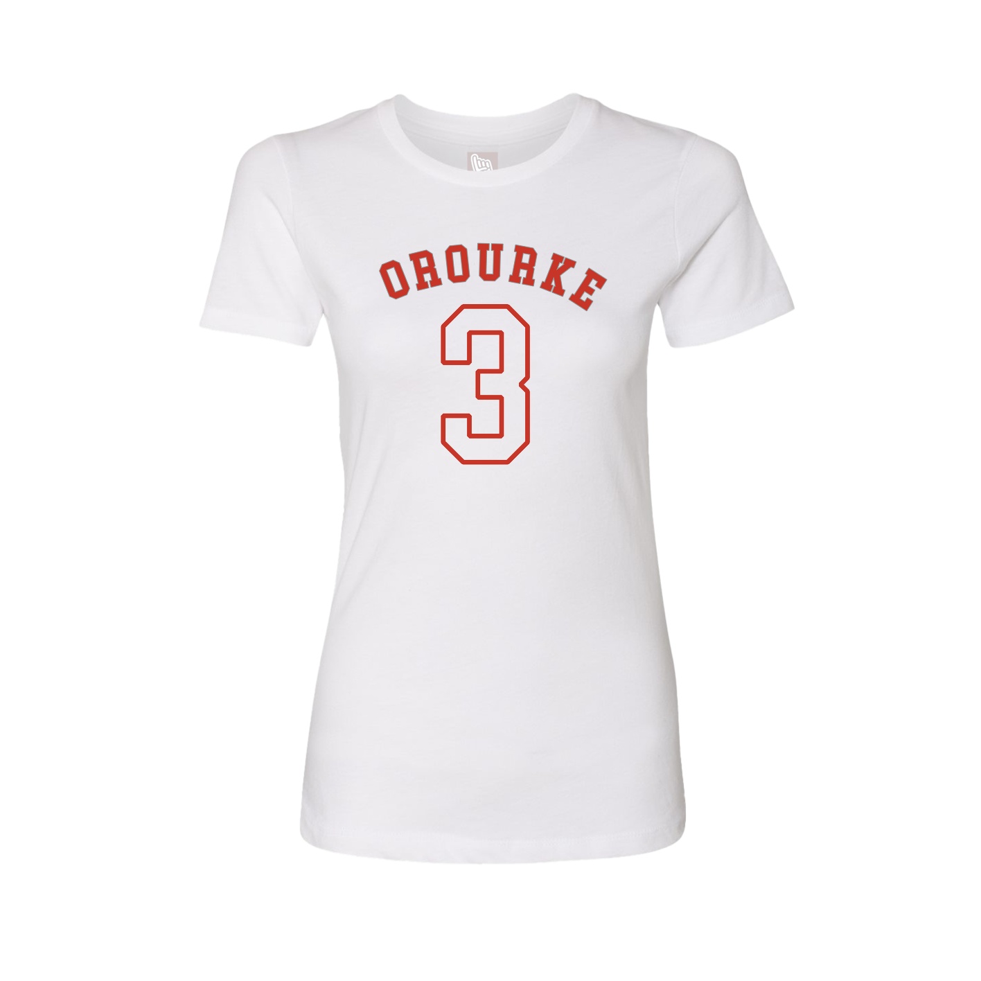 Womens Tee — Shirsey Arch in White