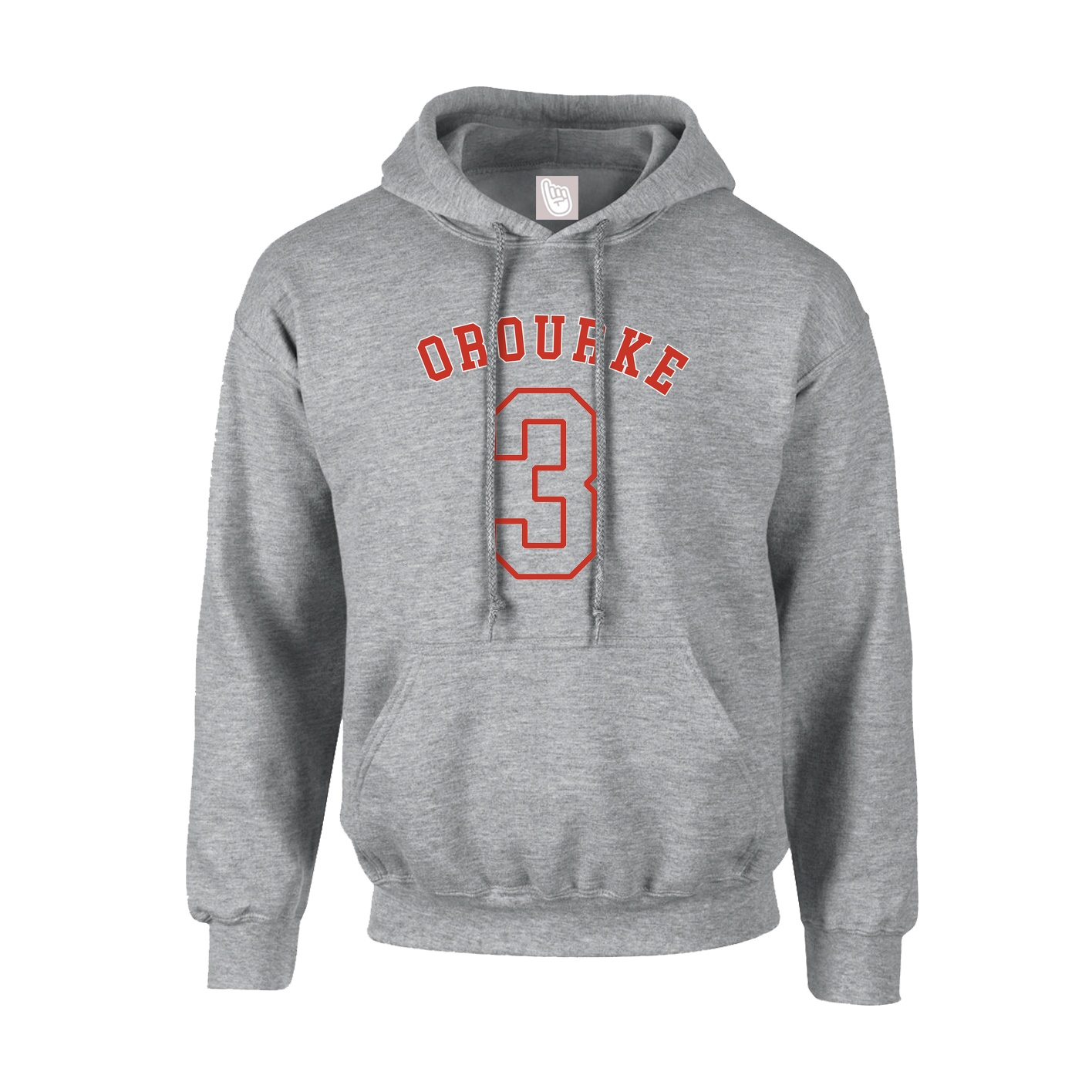 Youth Hoodie — Shirsey Arch in Grey
