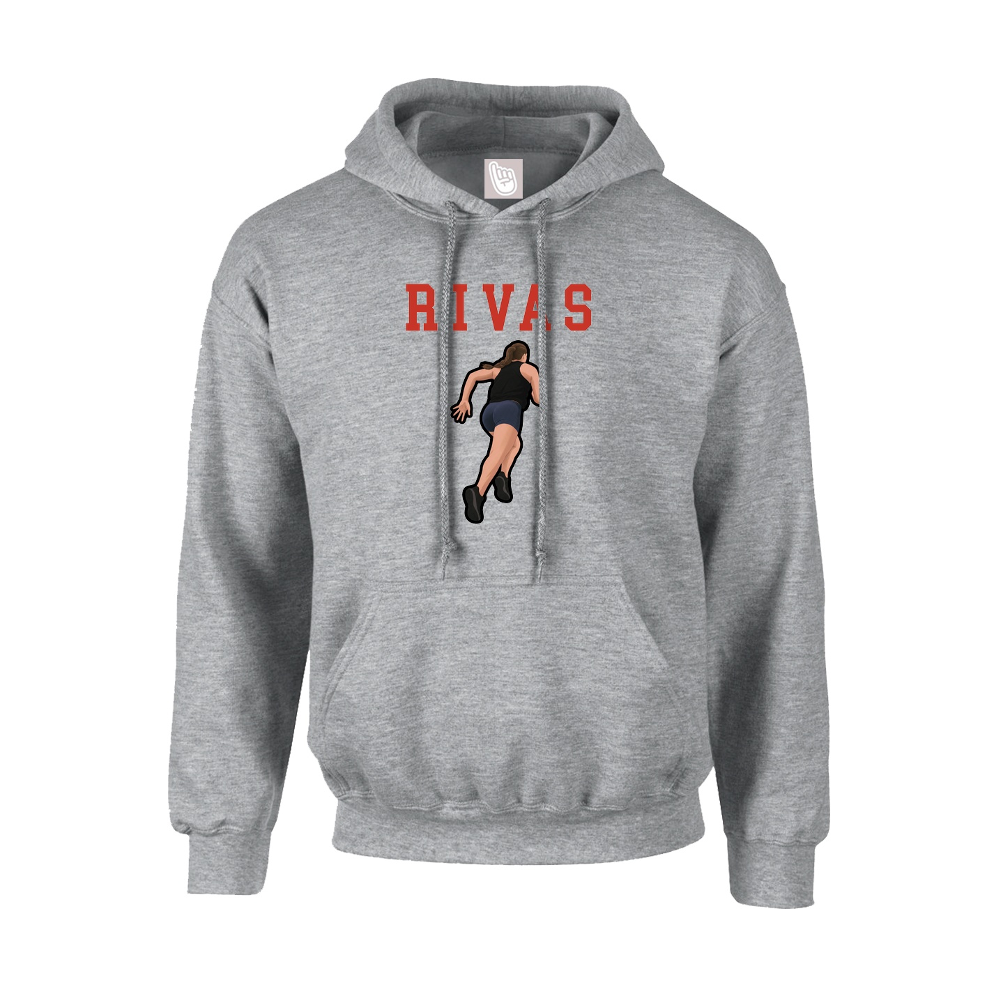 Hoodie — Shirsey in Grey