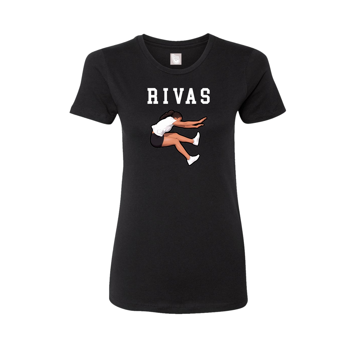 Fitted Women's Tee — Shirsey in Black