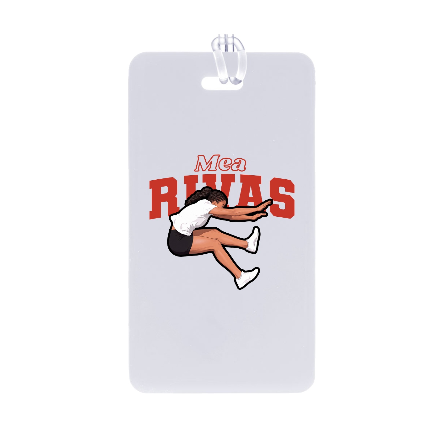 Bag Tag — Name Arch in Classic
