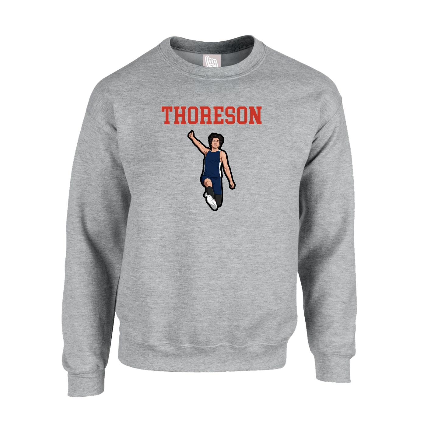 Fleece Crew — Shirsey in Grey
