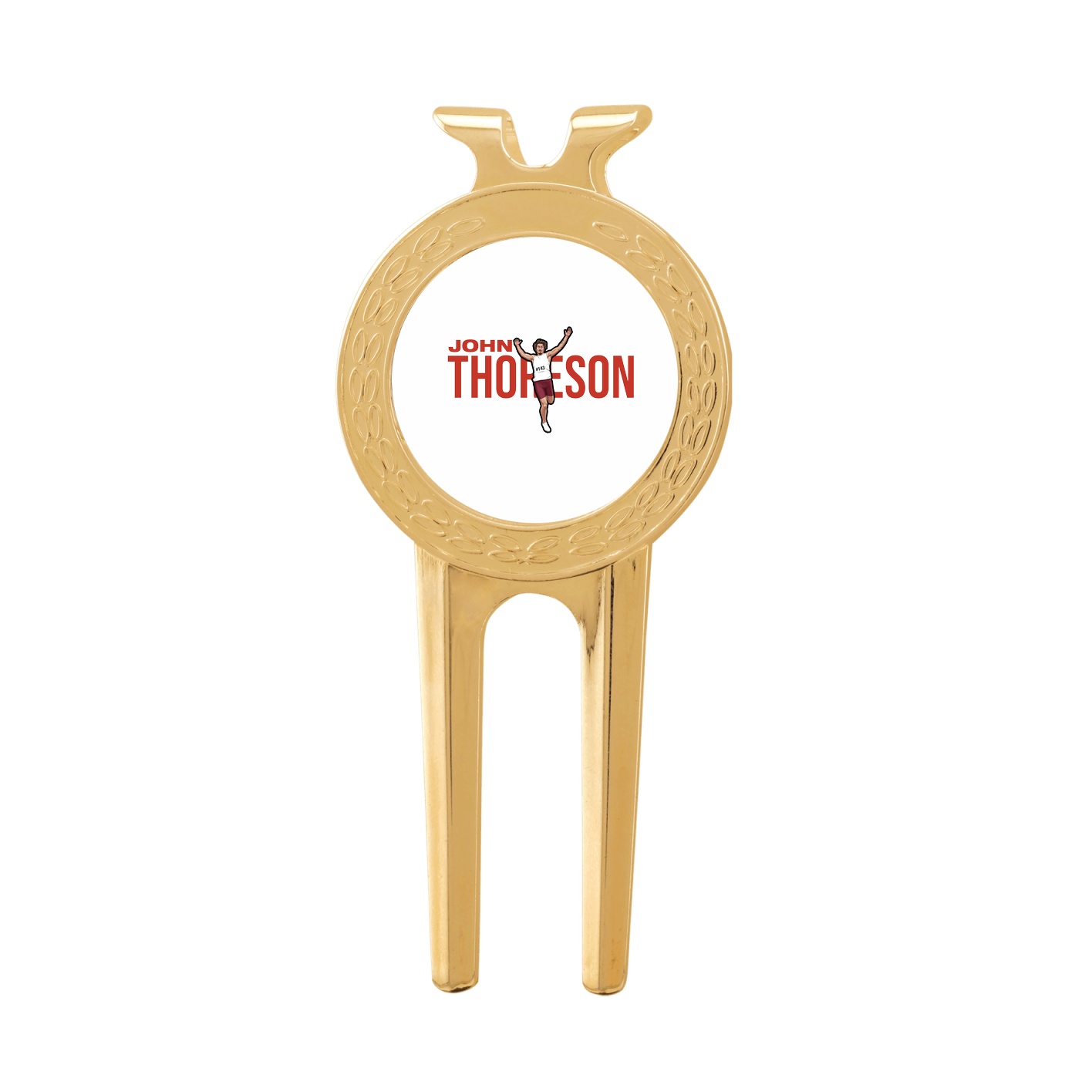 Divot Tool with Ball Marker — Player Name in Classic