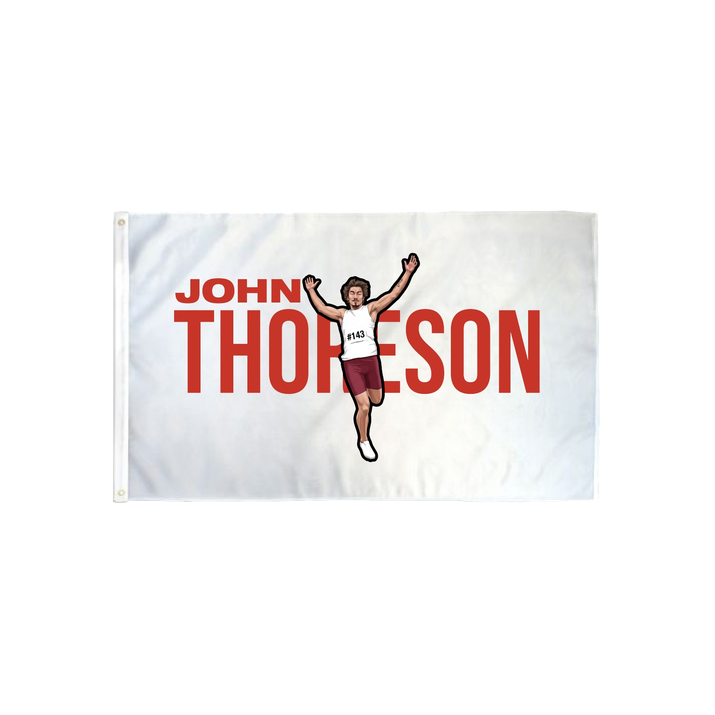 3x5 Flag — Player Name in Classic