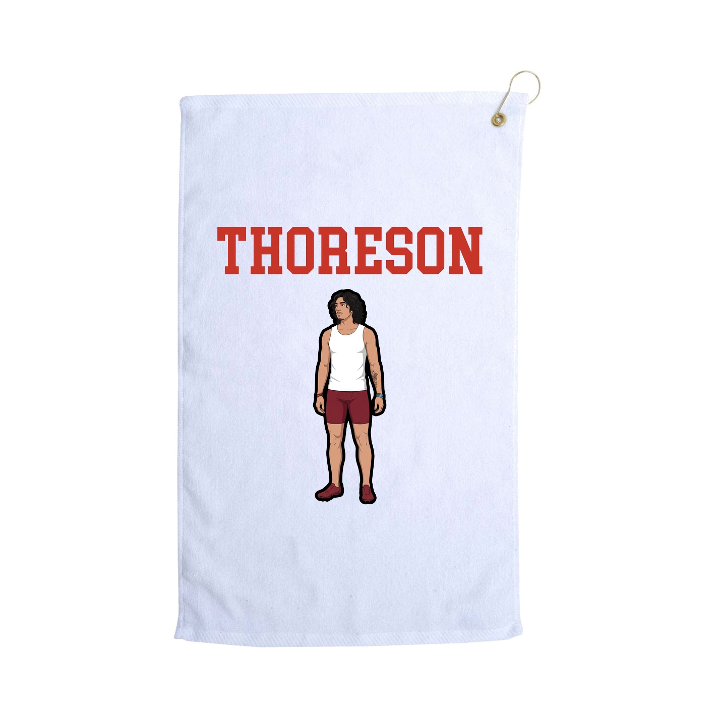 Golf Towel — Shirsey in White