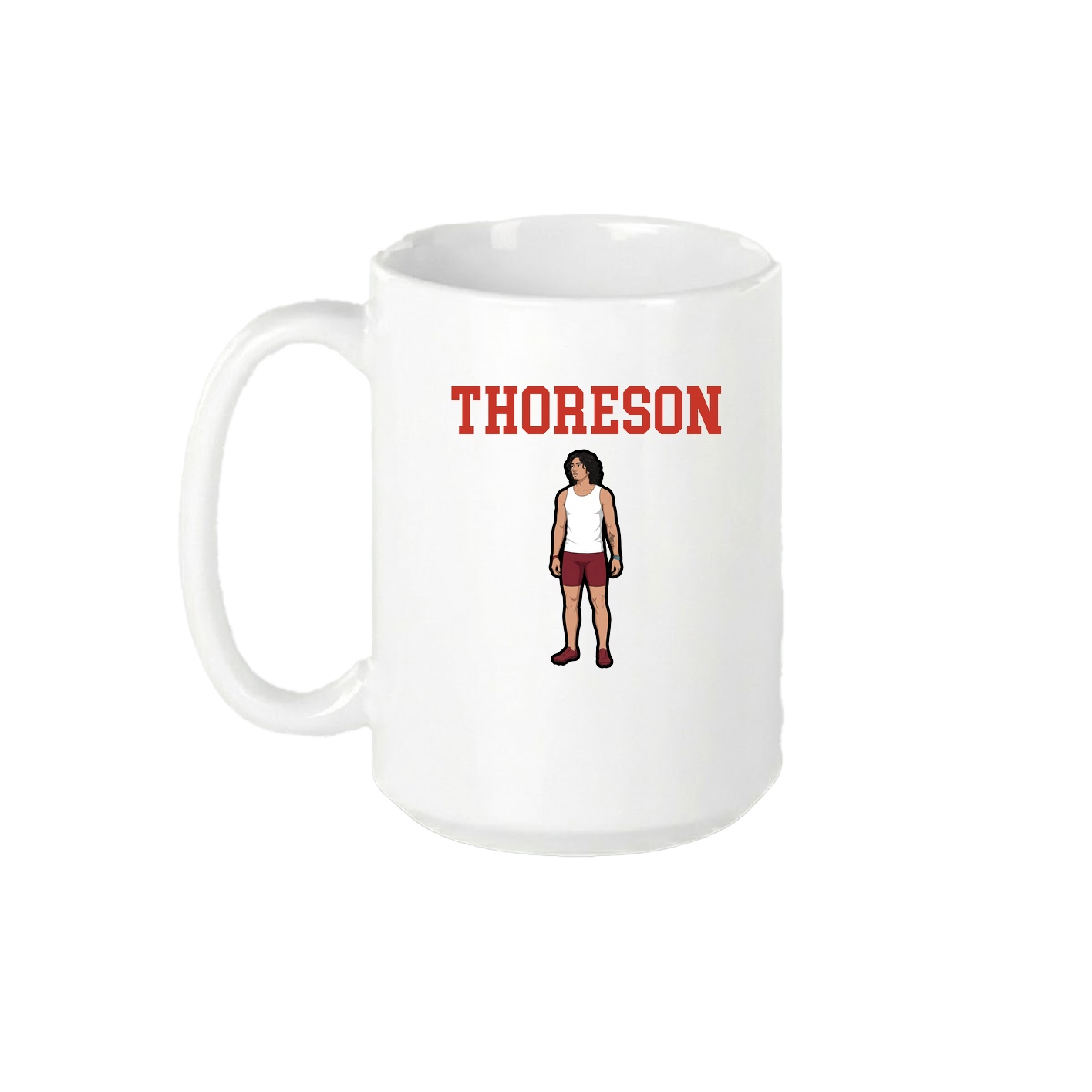 15oz Coffee Mug — Shirsey in White