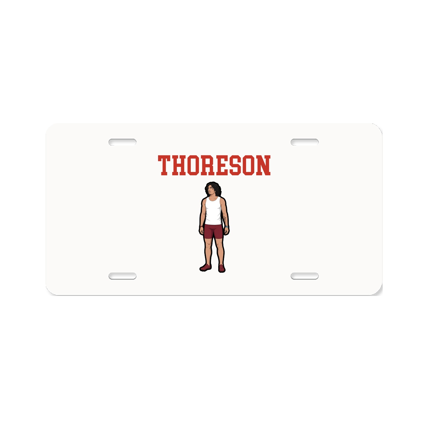 License Plate — Shirsey in Classic