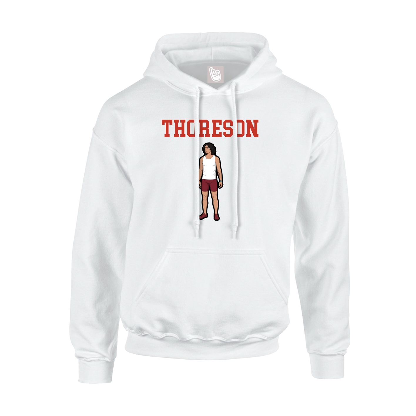 Youth Hoodie — Shirsey in White