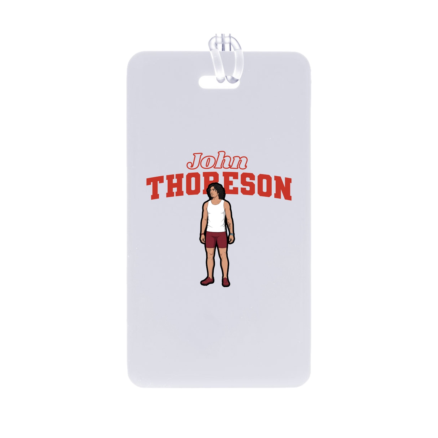 Bag Tag — Name Arch in Classic