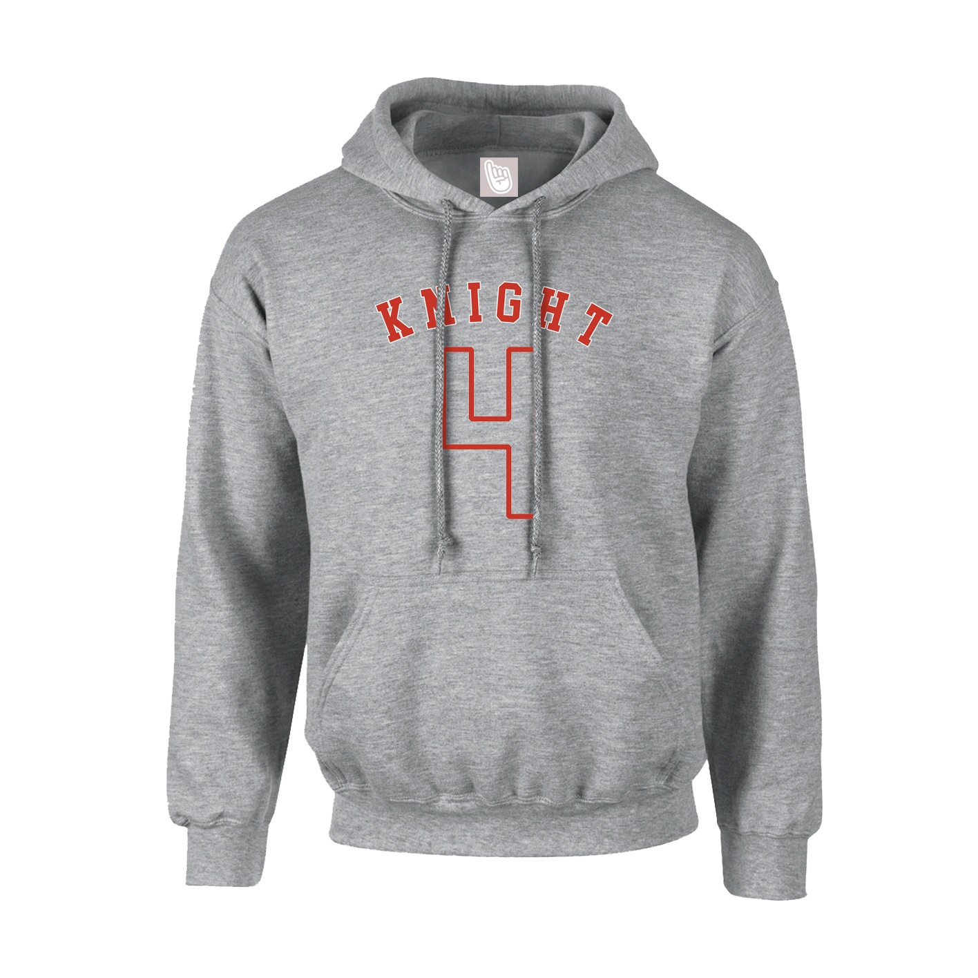 Youth Hoodie — Shirsey Arch in Grey