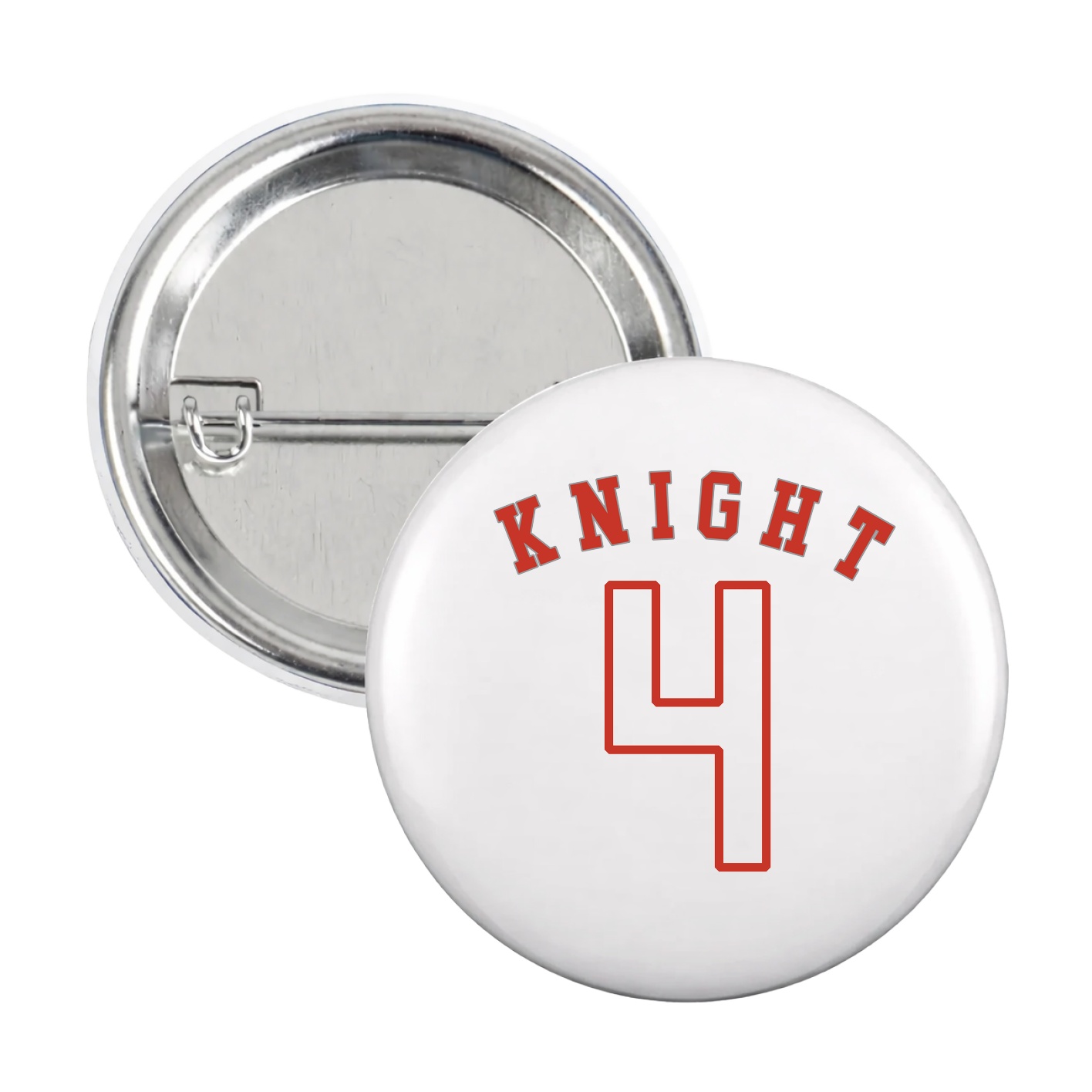 Game Day Button — Shirsey Arch in White