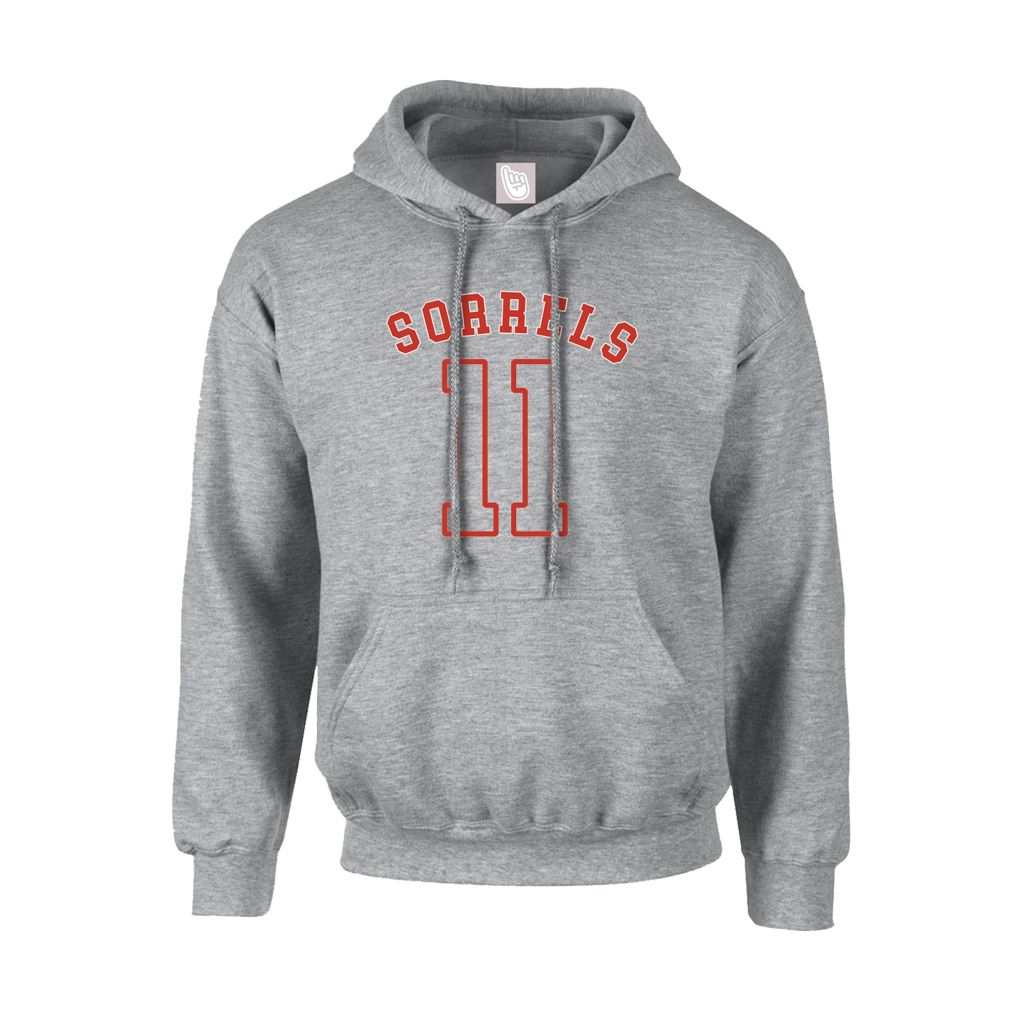Youth Hoodie — Shirsey Arch in Grey