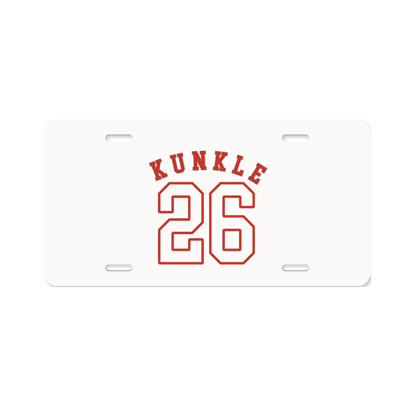 License Plate — Shirsey Arch in Classic
