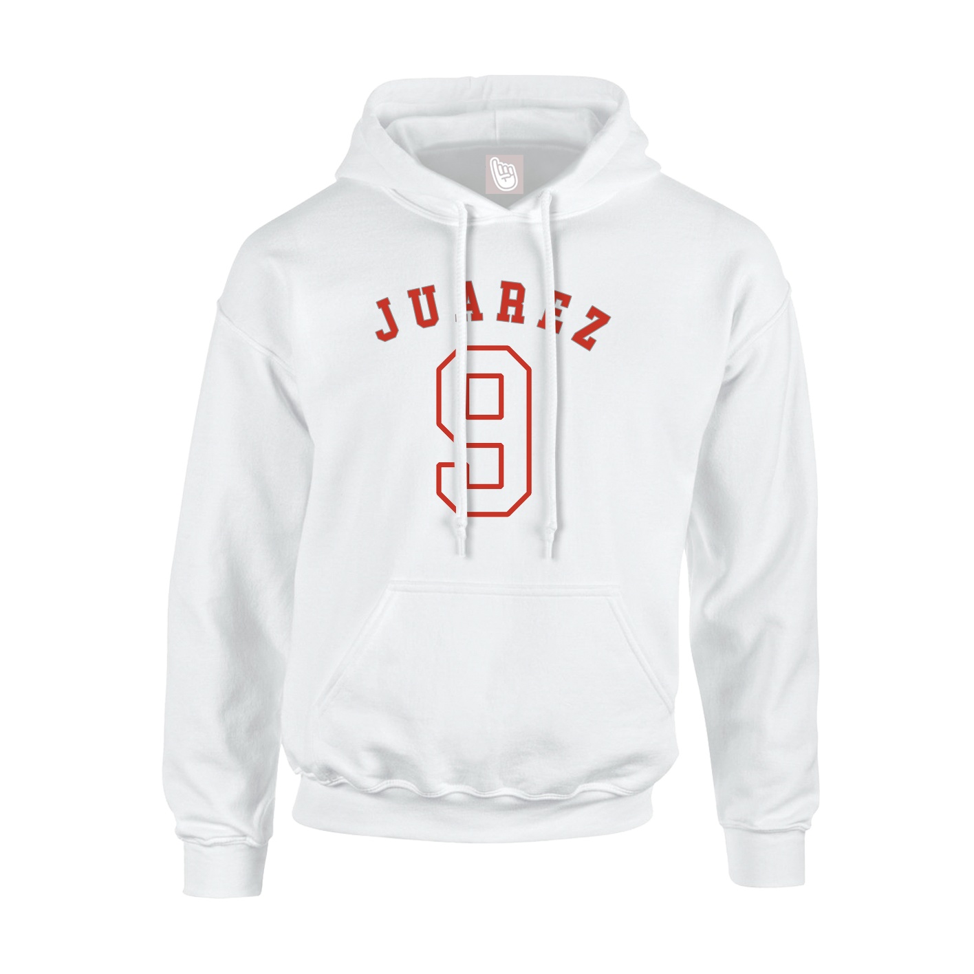 Hoodie — Shirsey Arch in White