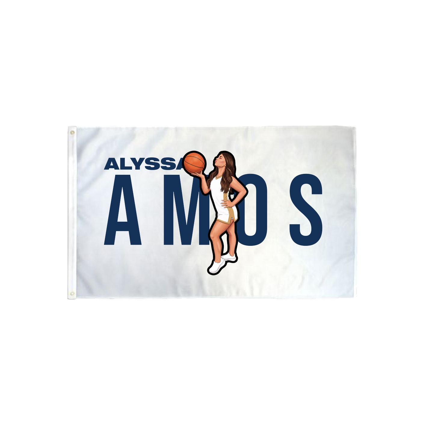3x5 Flag — Player Name in Classic