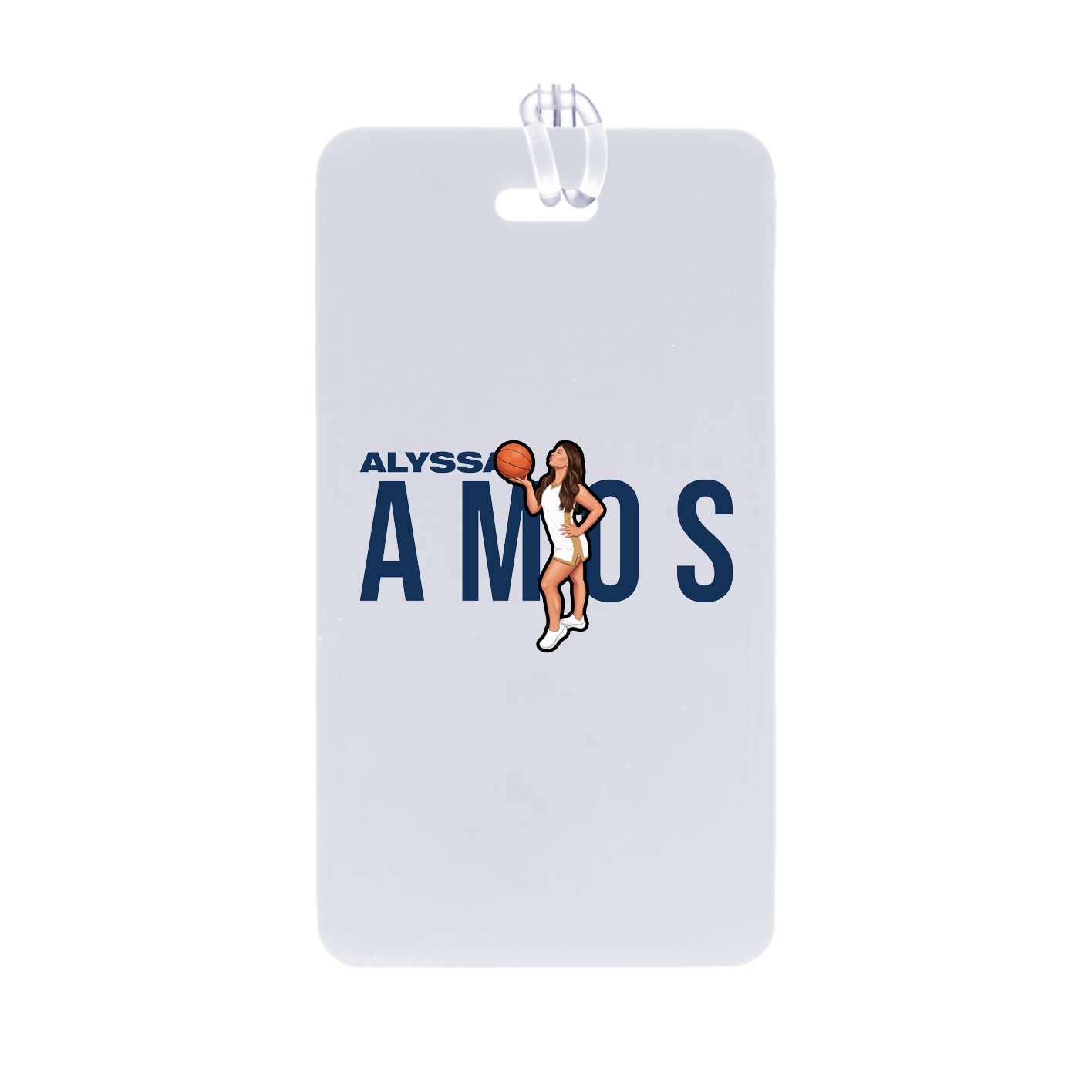 Bag Tag — Player Name in Classic
