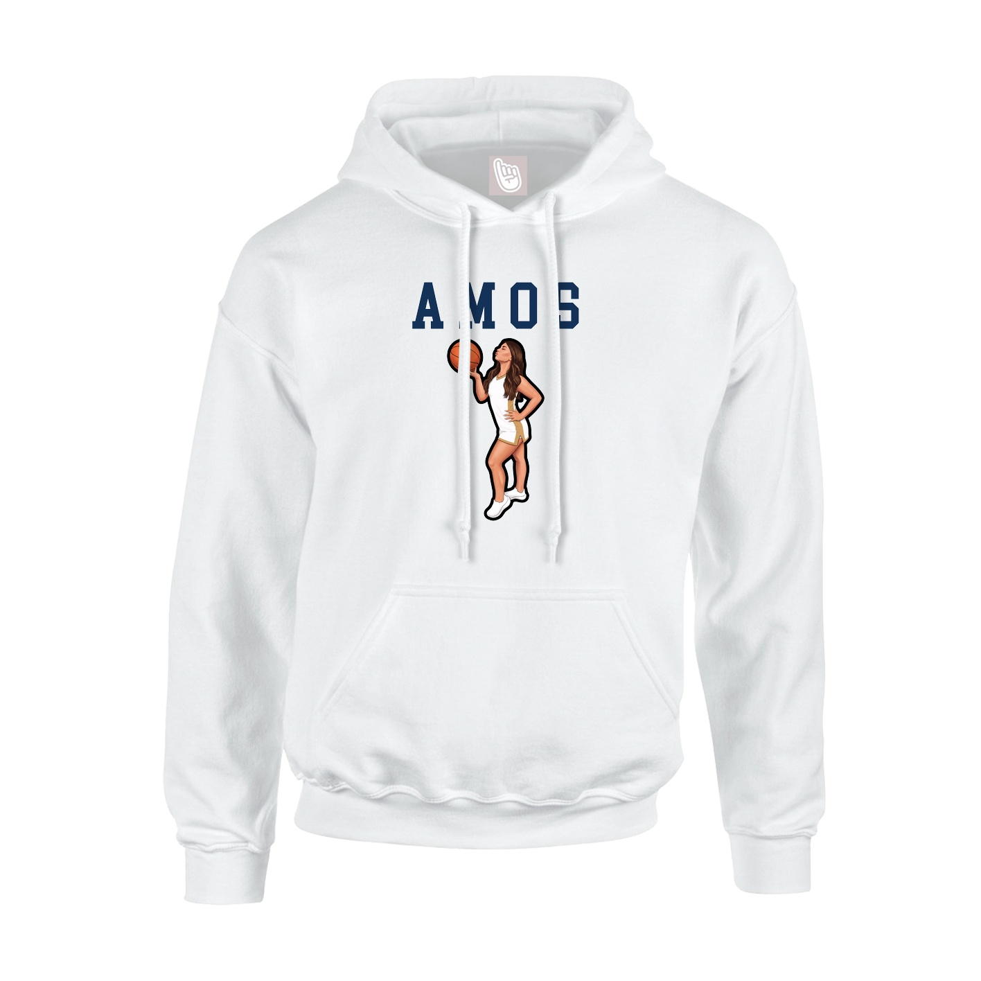 Youth Hoodie — Shirsey in White