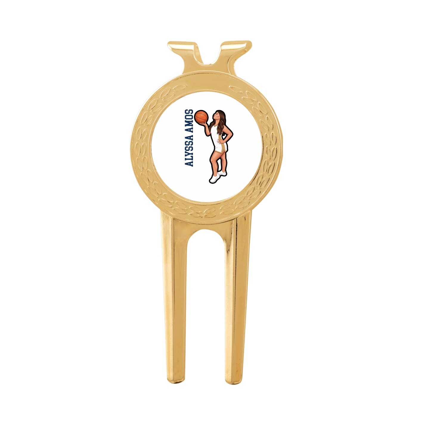 Divot Tool with Ball Marker — Name Vertical in Classic