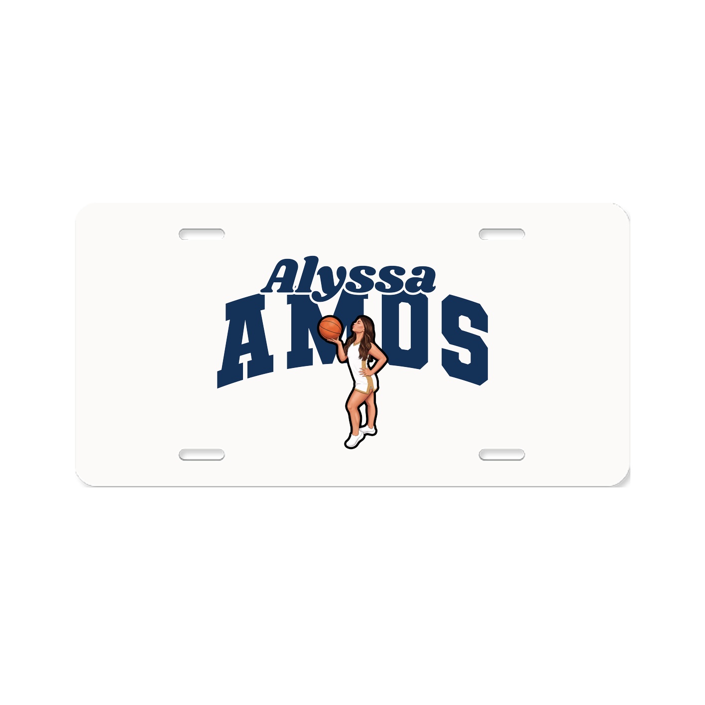 License Plate — Signature Arch in Classic
