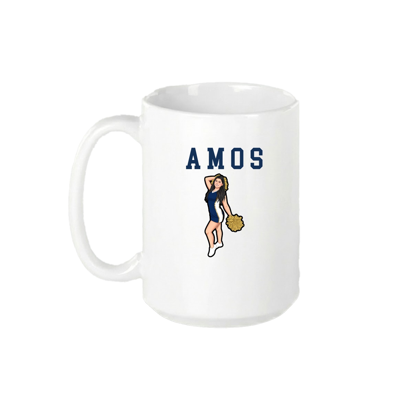 15oz Coffee Mug — Shirsey in White