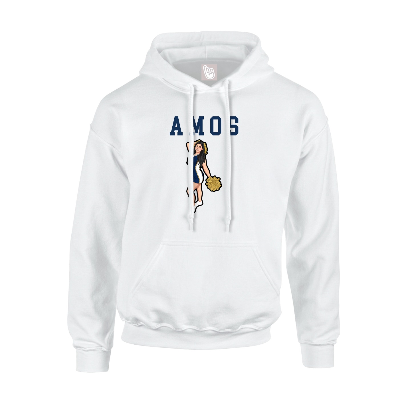 Youth Hoodie — Shirsey in White