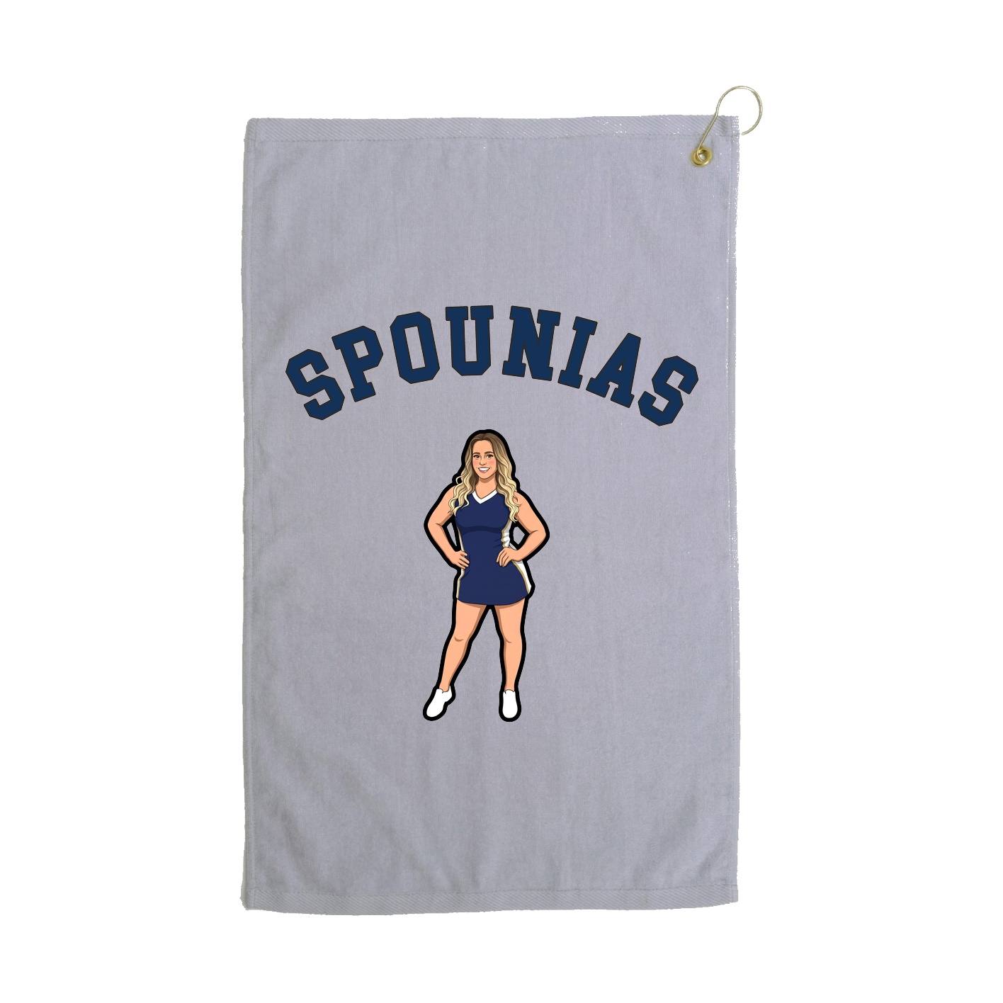 Golf Towel — Shirsey Arch in Grey