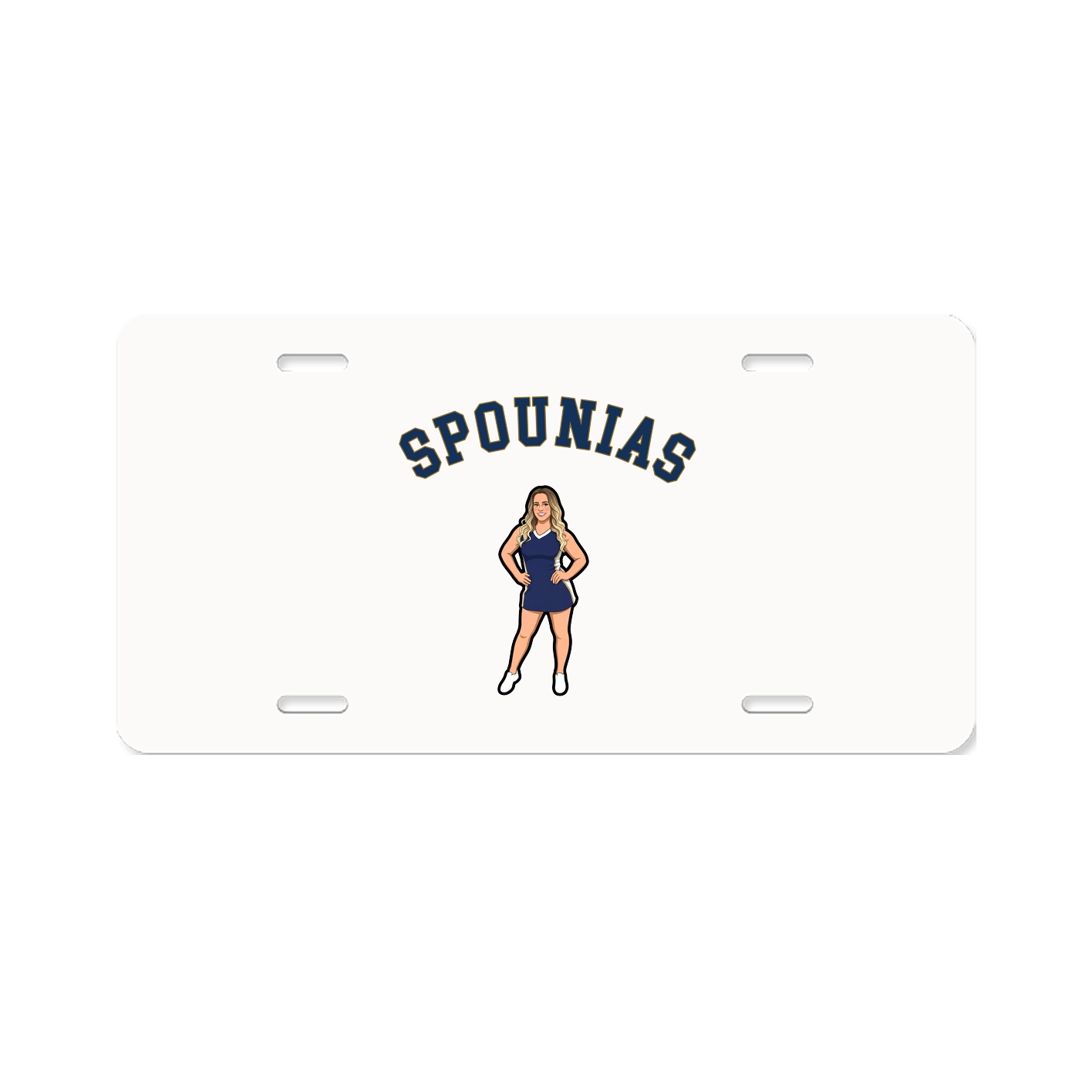 License Plate — Shirsey Arch in Classic