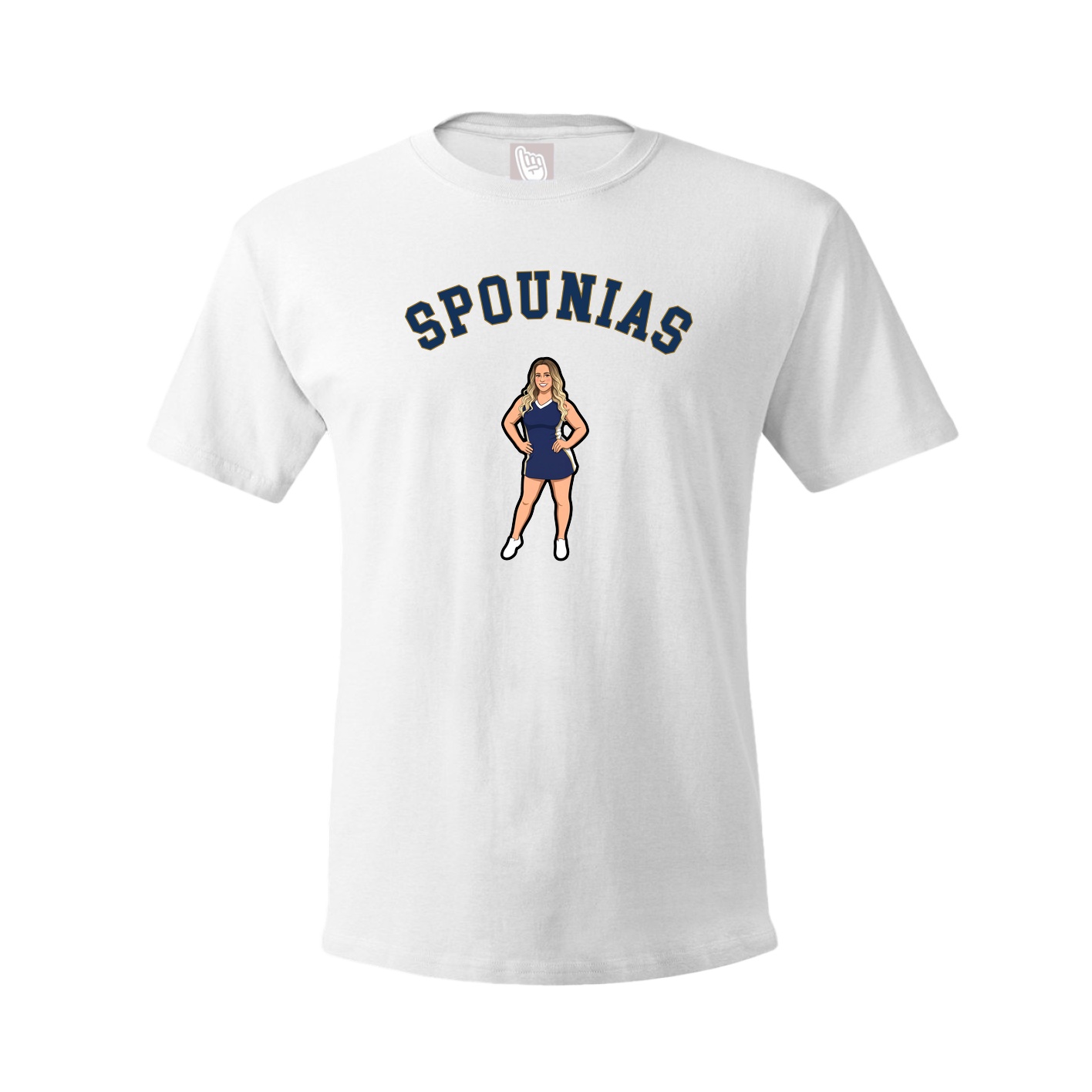 Youth Tee — Shirsey Arch in White