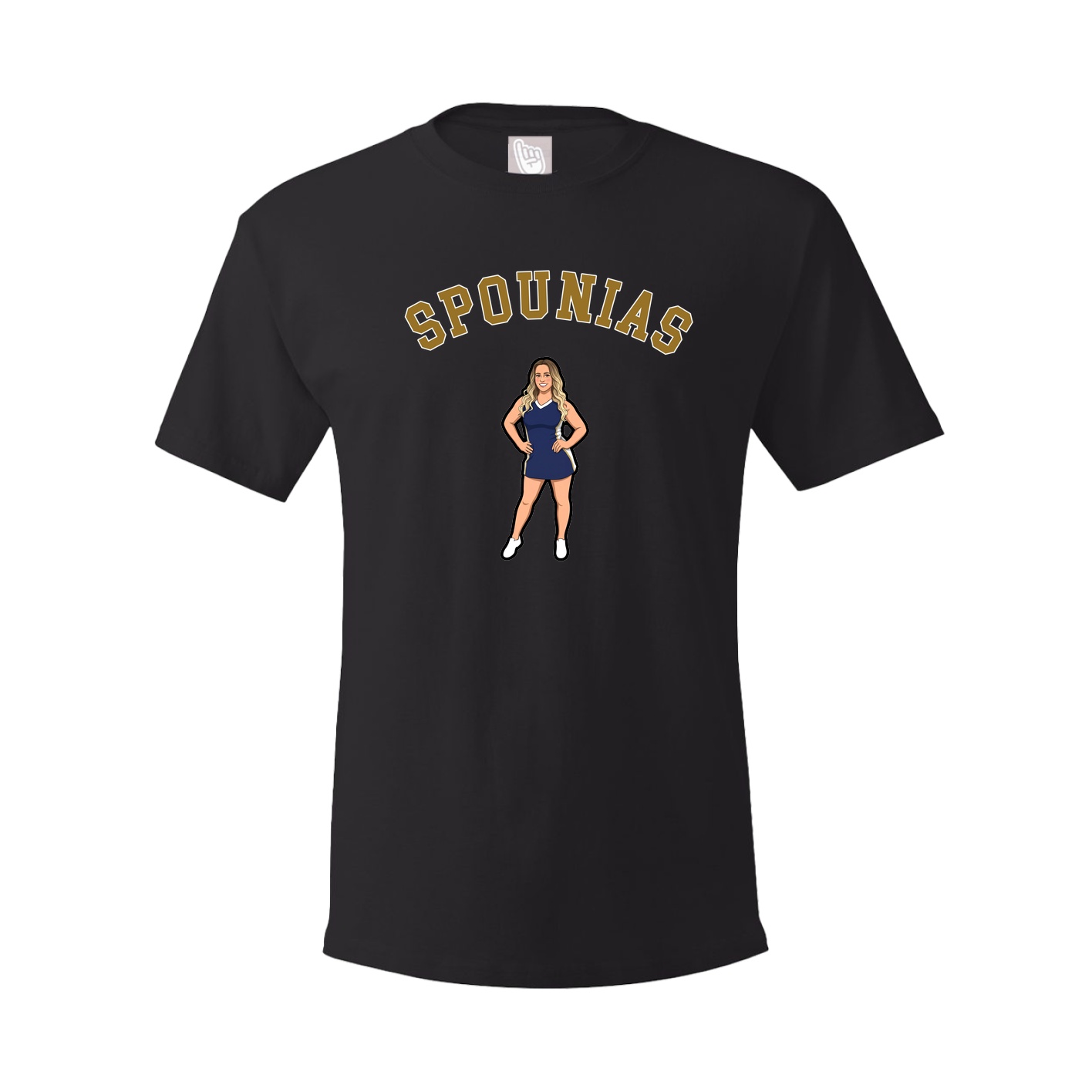 Youth Tee — Shirsey Arch in Black