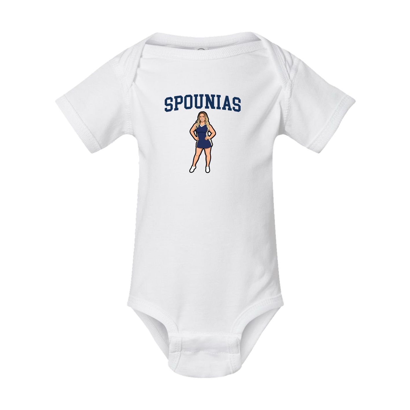 Baby Onesie — Shirsey in White