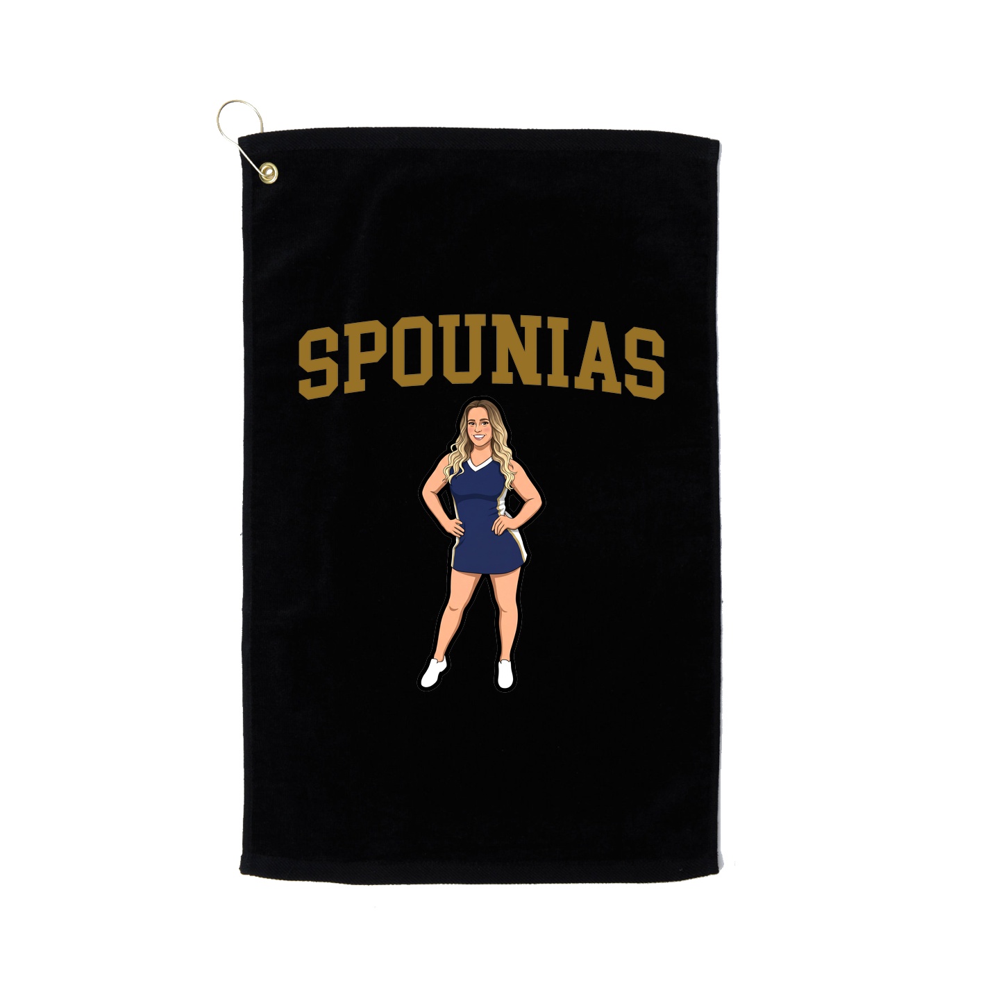 Golf Towel — Shirsey in Black