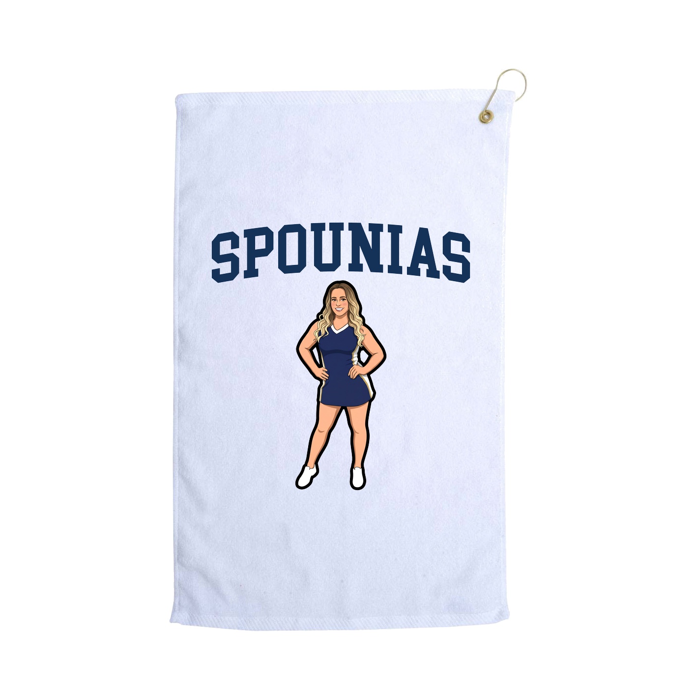 Golf Towel — Shirsey in White