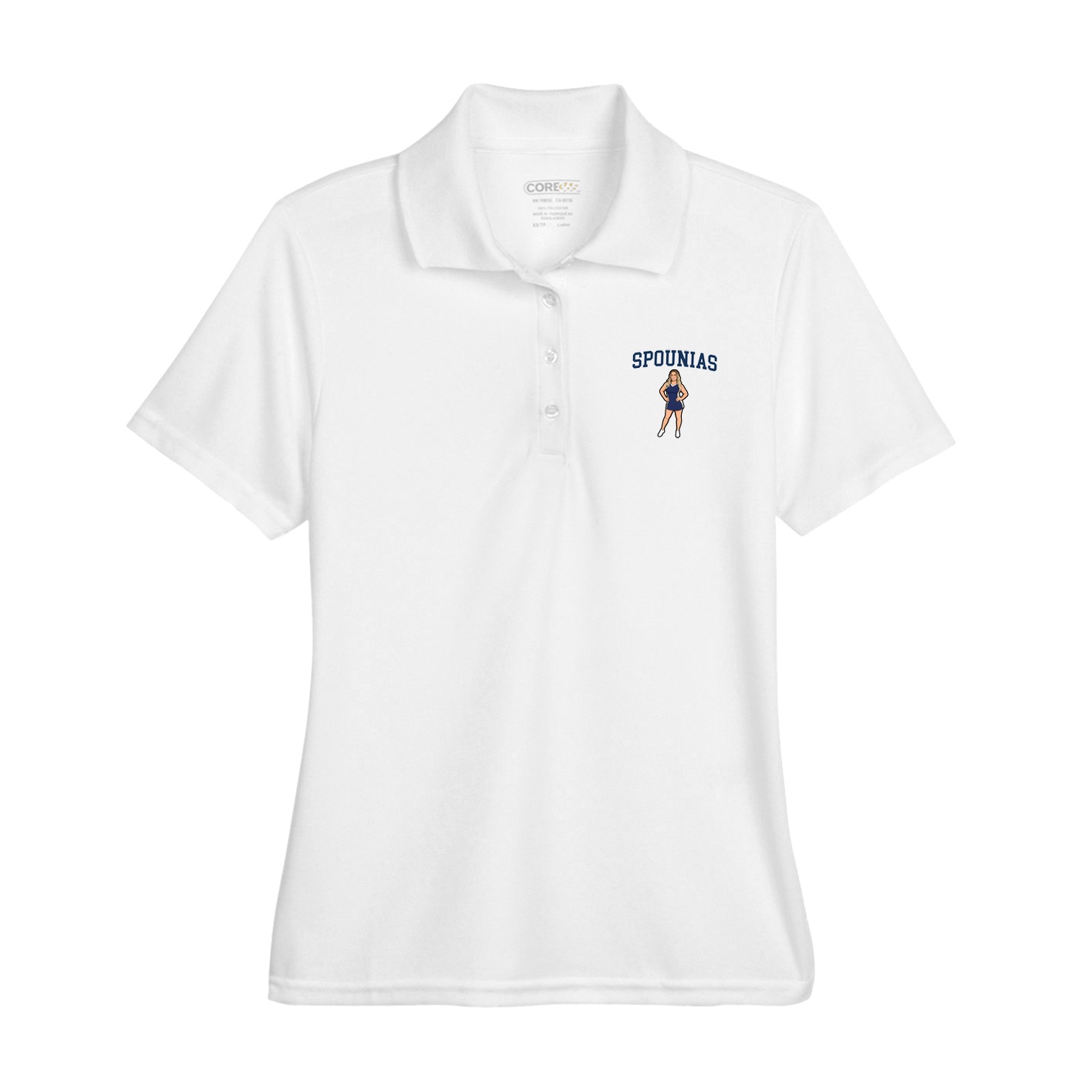 Womens Performance Polo — Shirsey in White