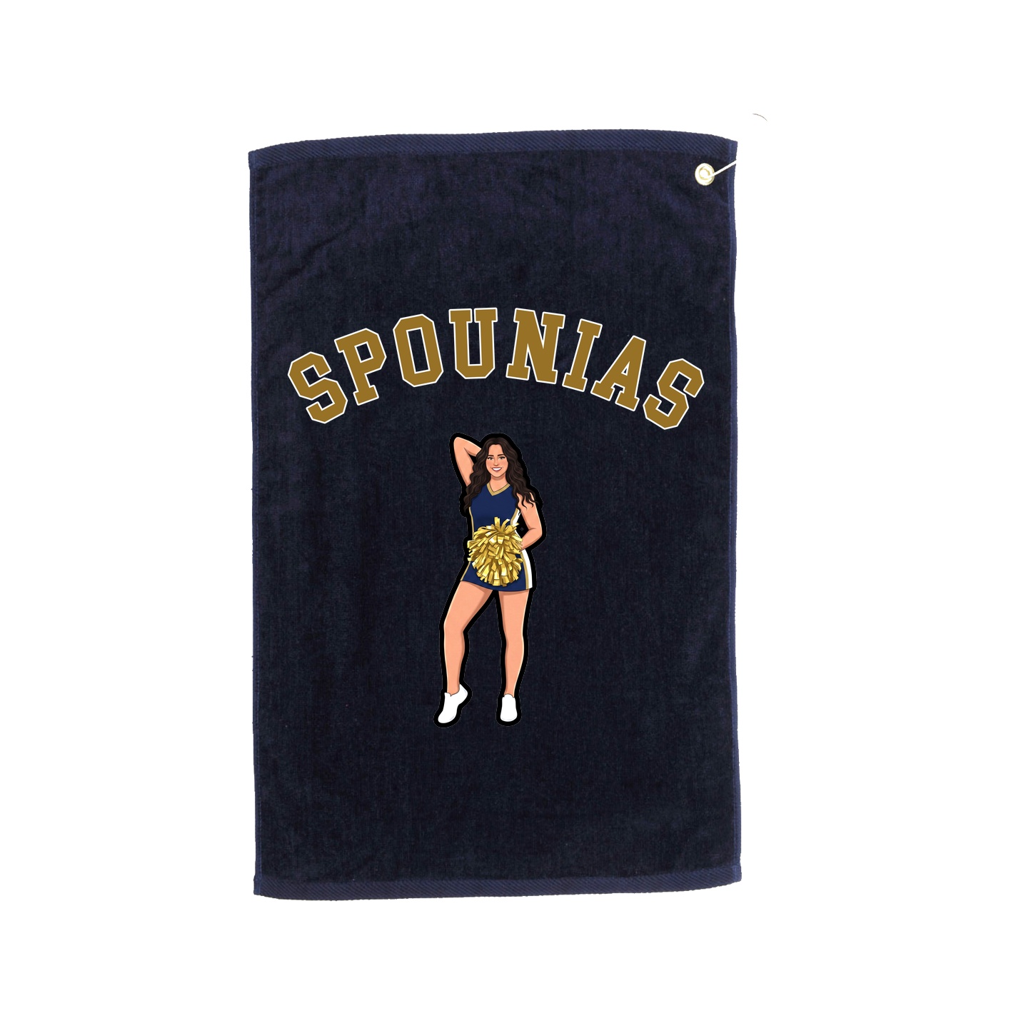 Golf Towel — Shirsey Arch in Navy