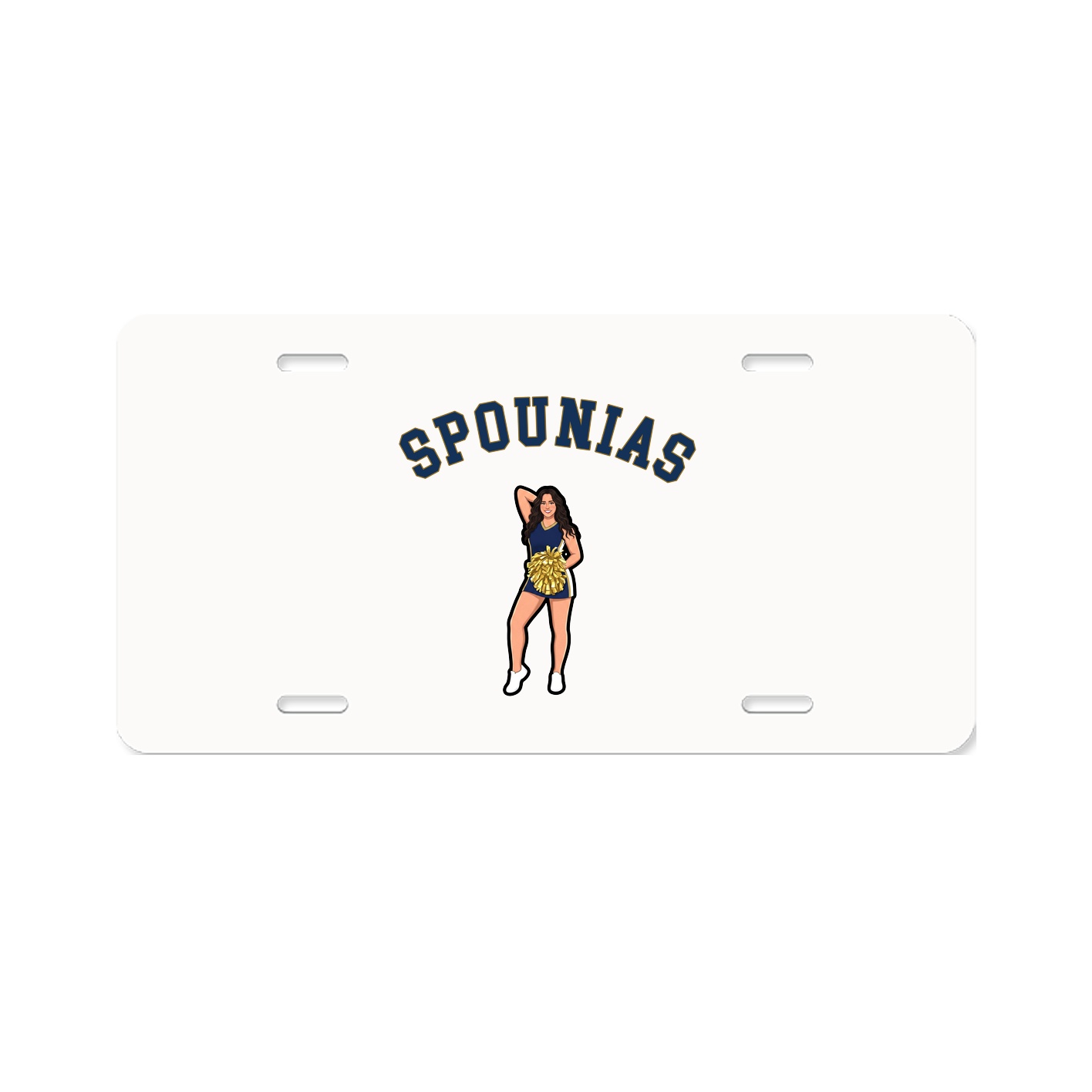 License Plate — Shirsey Arch in Classic