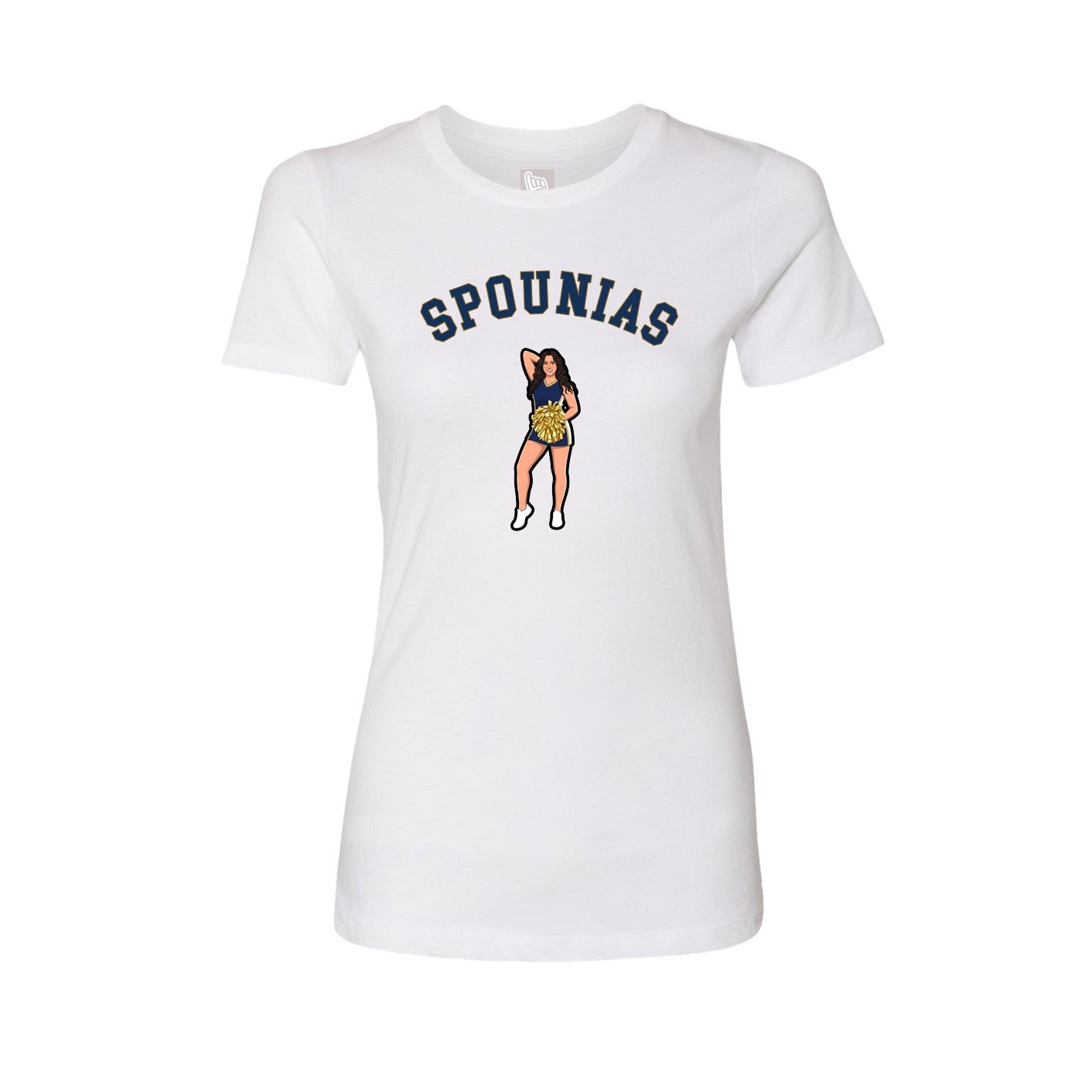 Womens Tee — Shirsey Arch in White