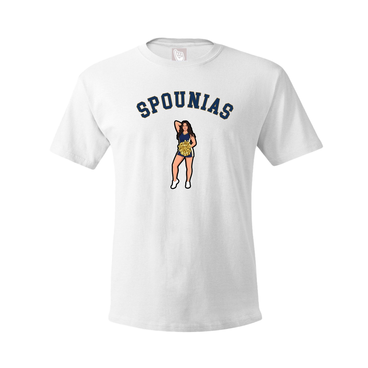 Youth Tee — Shirsey Arch in White