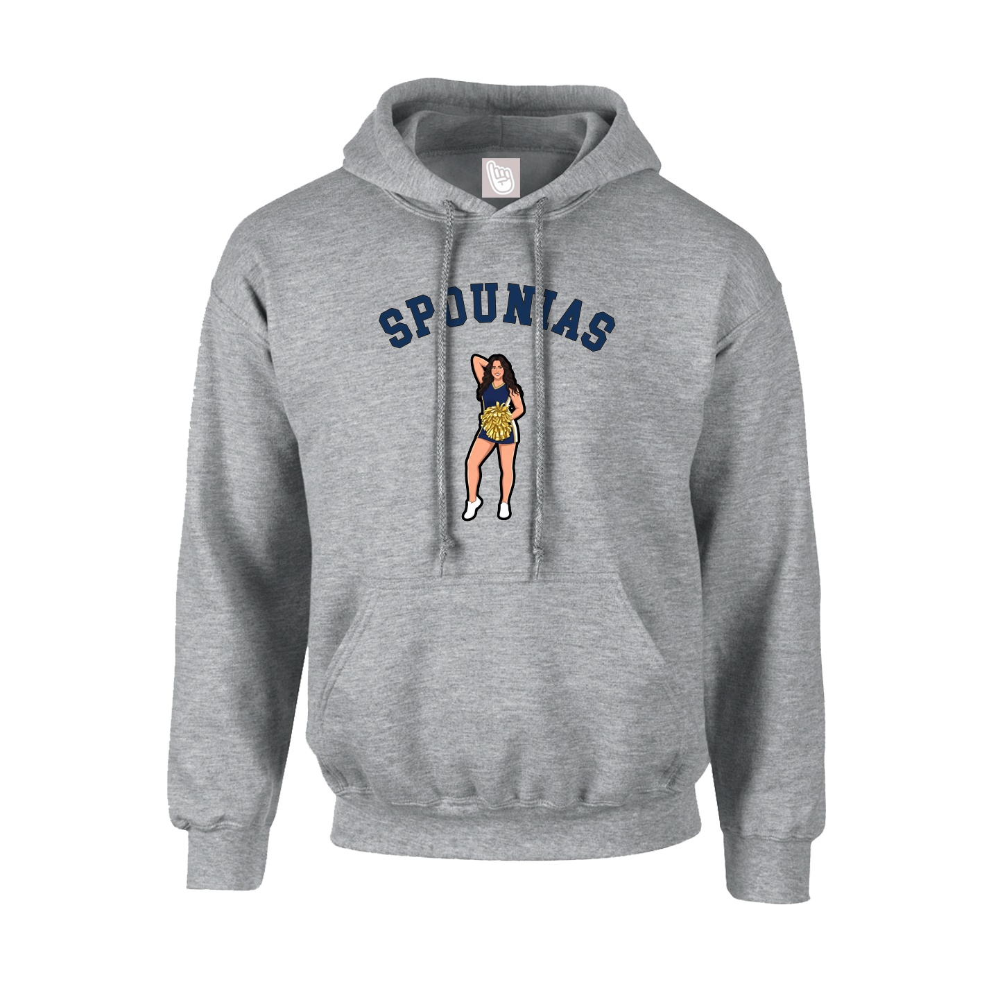 Hoodie — Shirsey Arch in Grey
