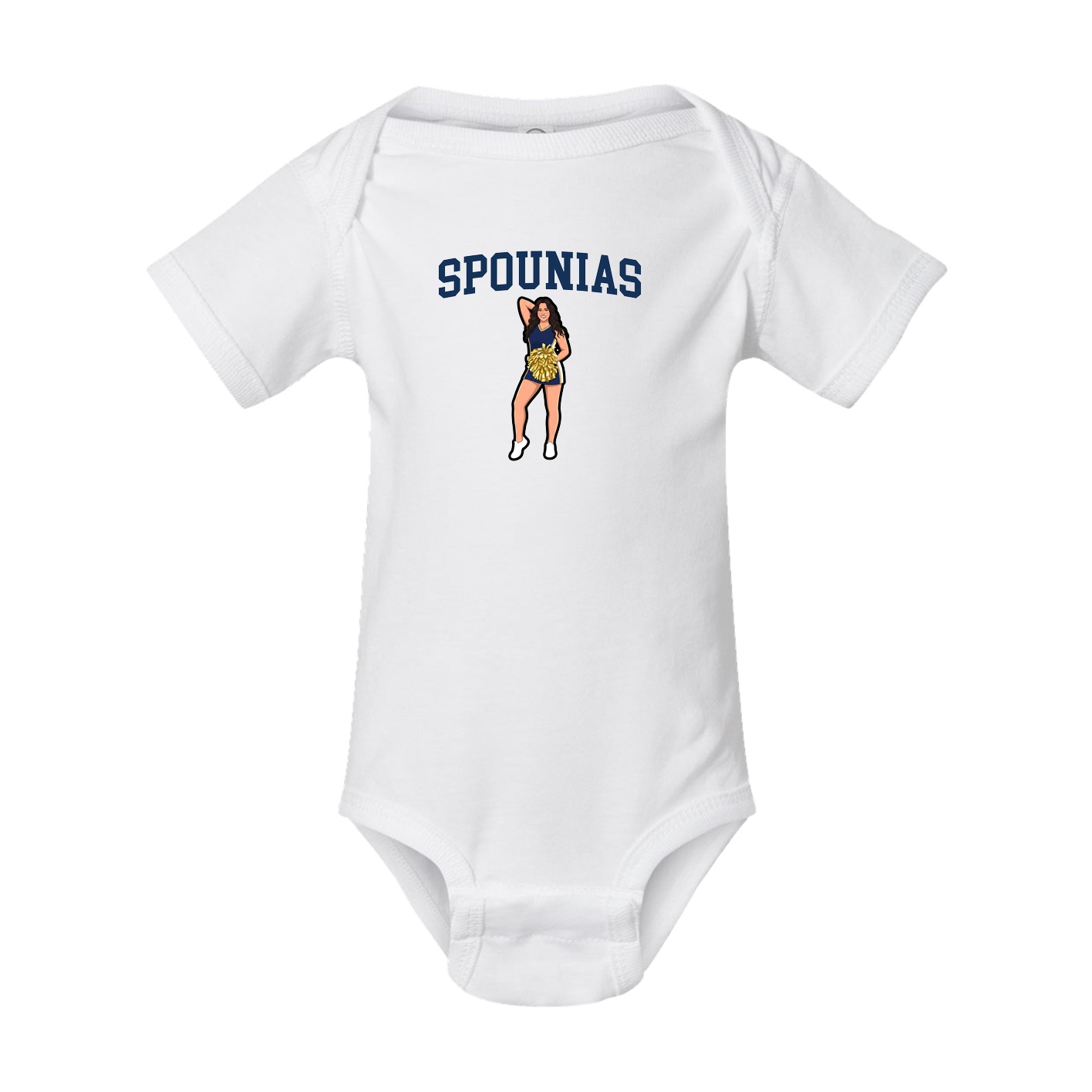 Baby Onesie — Shirsey in White