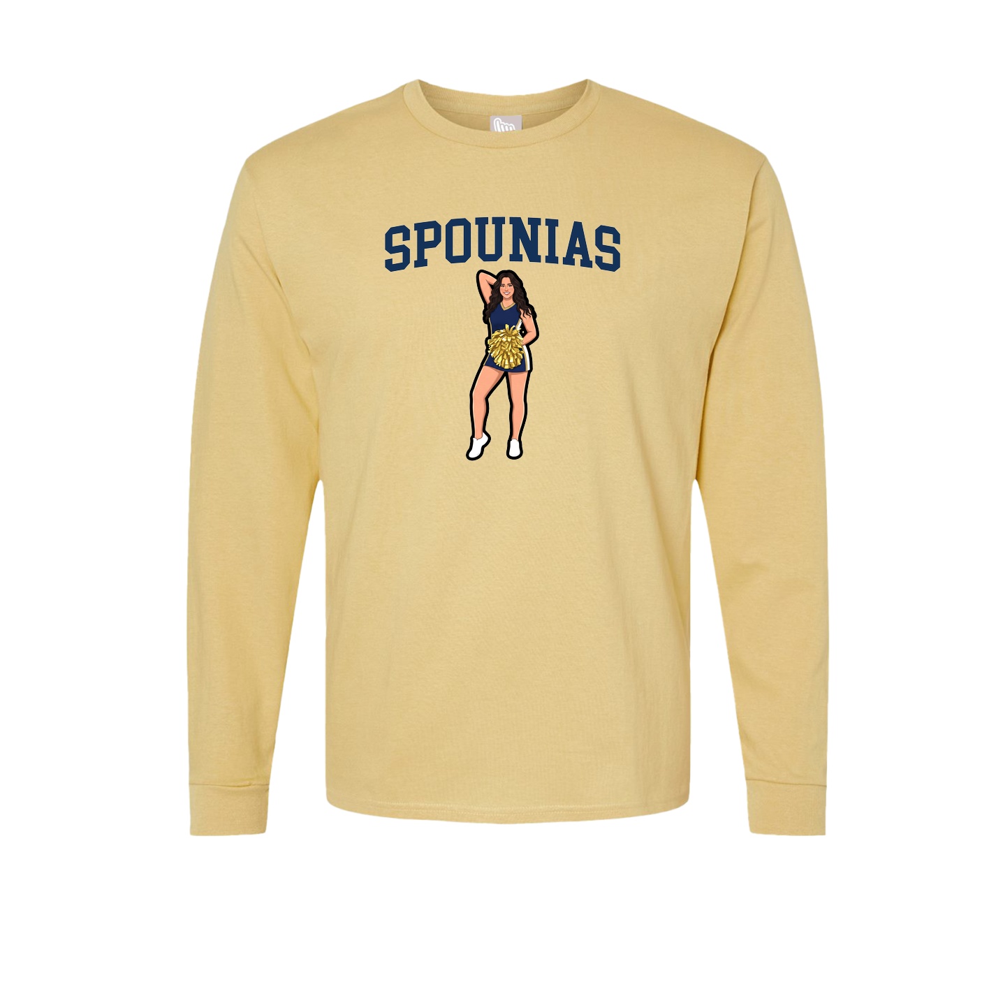 Long Sleeve Tee — Shirsey in Vegas Gold