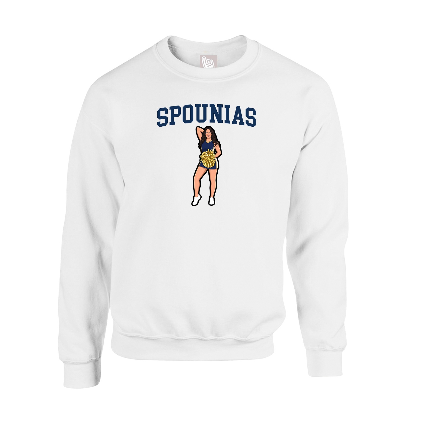 Fleece Crew — Shirsey in White