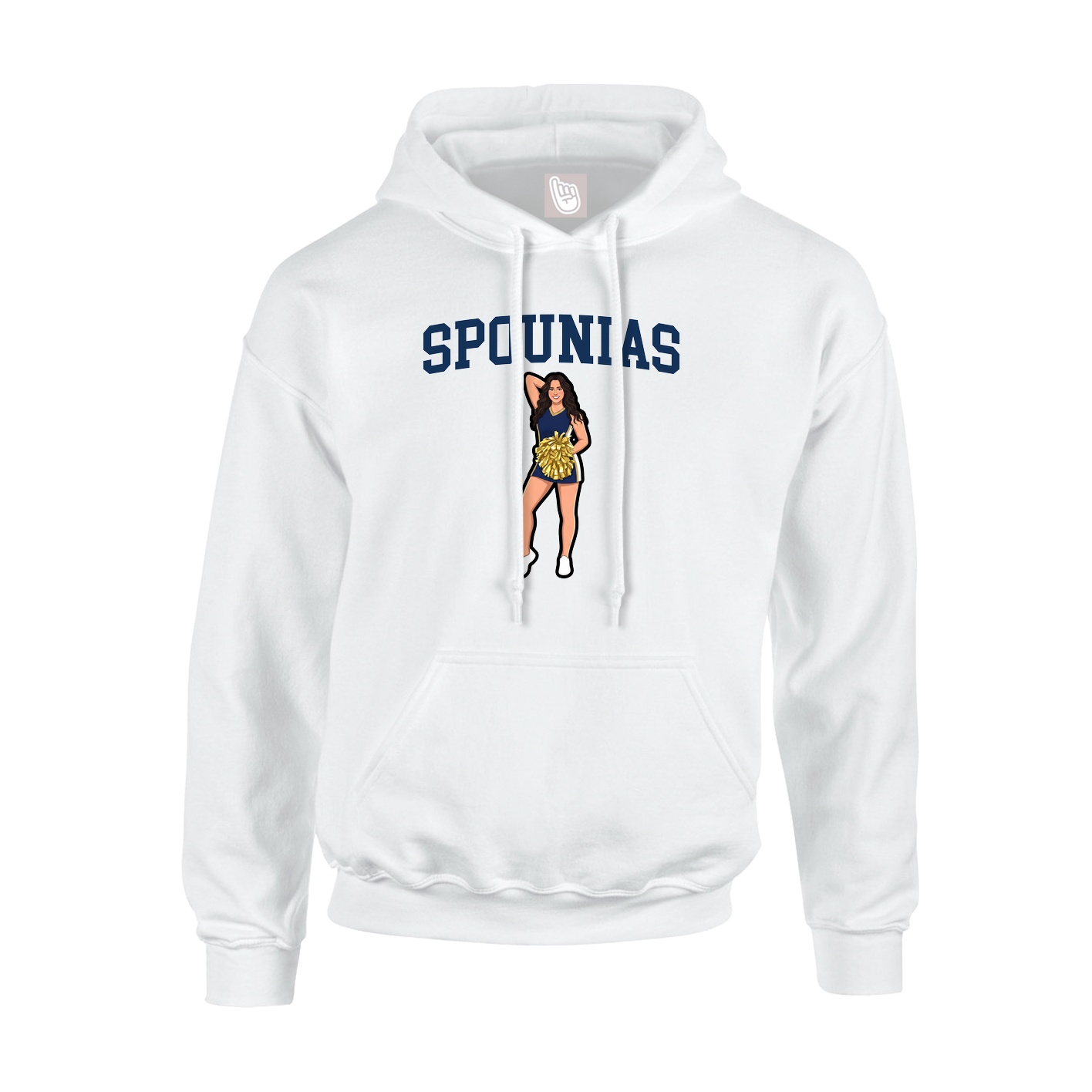 Youth Hoodie — Shirsey in White