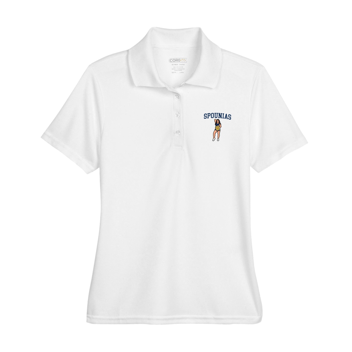 Womens Performance Polo — Shirsey in White