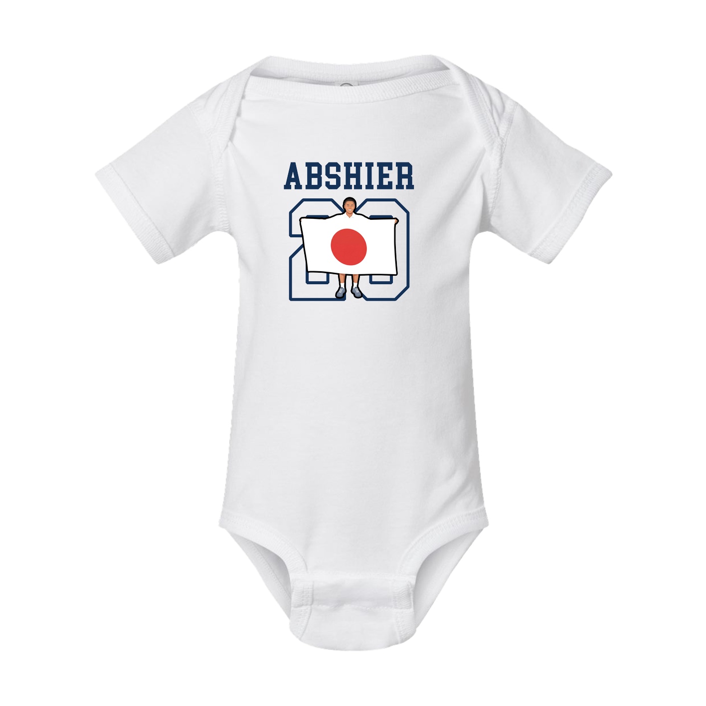Baby Onesie — Shirsey in White