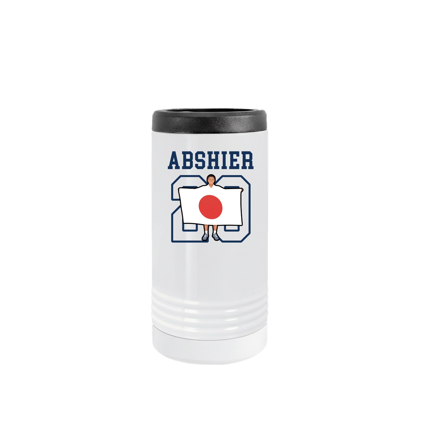 Slim Beverage Holder — Shirsey in White