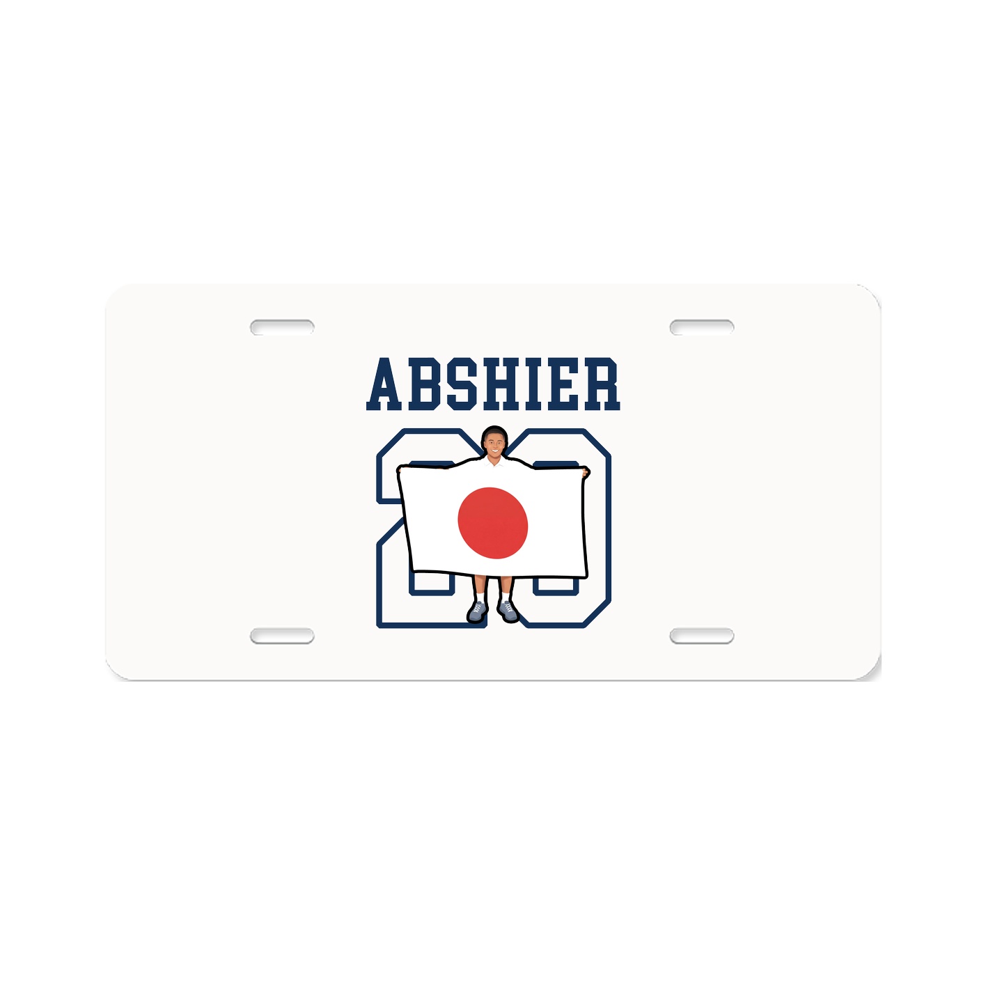 License Plate — Shirsey in Classic